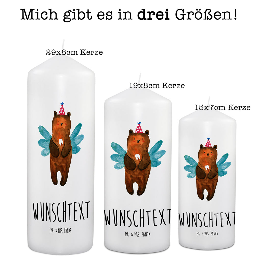 Personalisierte Kerze Bär Zahnfee Kerze, Taufkerze, Kommunionskerze, Geburtstagskerze, Geschenk Kerze, Taufgeschenk Kerze, Kerze mit Druck, Besondere Kerze, Geschenkidee Kerze, Kerze für Kommunion, kerze personalisiert, personalisierte kerze, personalisierte kerzen, Bär, Teddy, Teddybär, Zahnfee, Fee, Milchzahn, Erster Zahn