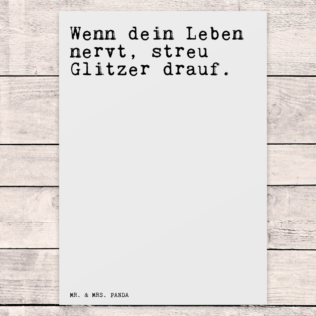 Postkarte Wenn dein Leben nervt,... Postkarte, Karte, Geschenkkarte, Grußkarte, Einladung, Ansichtskarte, Geburtstagskarte, Einladungskarte, Dankeskarte, Ansichtskarten, Einladung Geburtstag, Einladungskarten Geburtstag, Spruch, Sprüche, lustige Sprüche, Weisheiten, Zitate, Spruch Geschenke, Spruch Sprüche Weisheiten Zitate Lustig Weisheit Worte