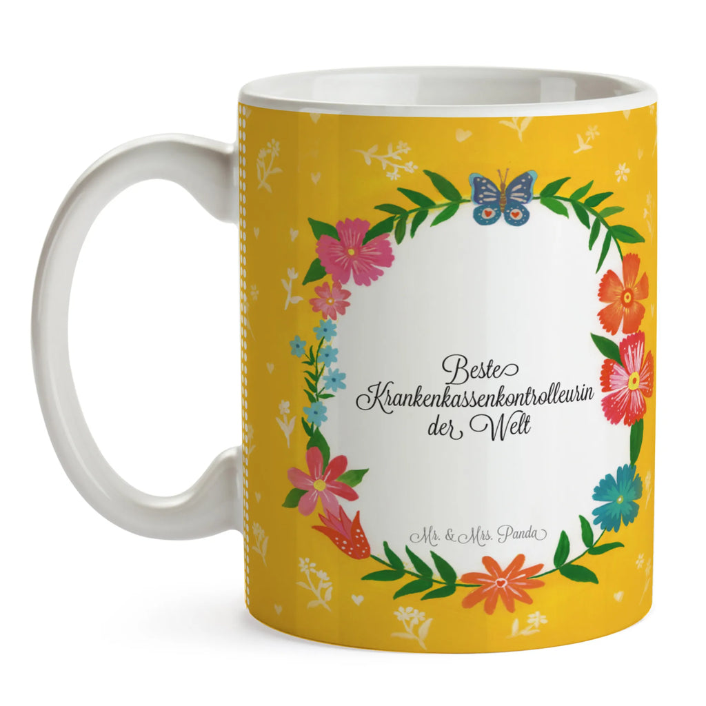 Tasse Krankenkassenkontrolleurin Tasse, Kaffeetasse, Teetasse, Becher, Kaffeebecher, Teebecher, Keramiktasse, Porzellantasse, Büro Tasse, Geschenk Tasse, Tasse Sprüche, Tasse Motive, Kaffeetassen, Tasse bedrucken, Designer Tasse, Cappuccino Tassen, Schöne Teetassen, Geschenk