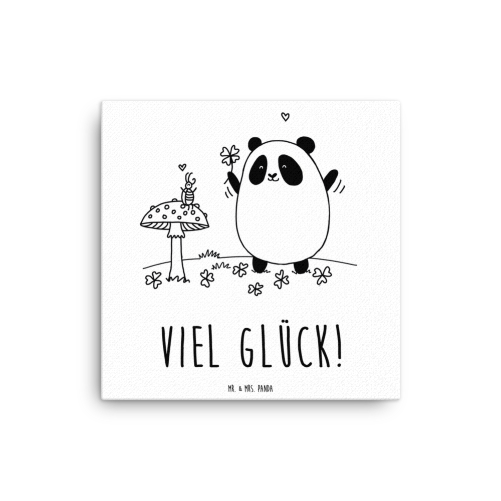 Leinwand Bild Panda Glück Leinwand, Bild, Kunstdruck, Wanddeko, Dekoration