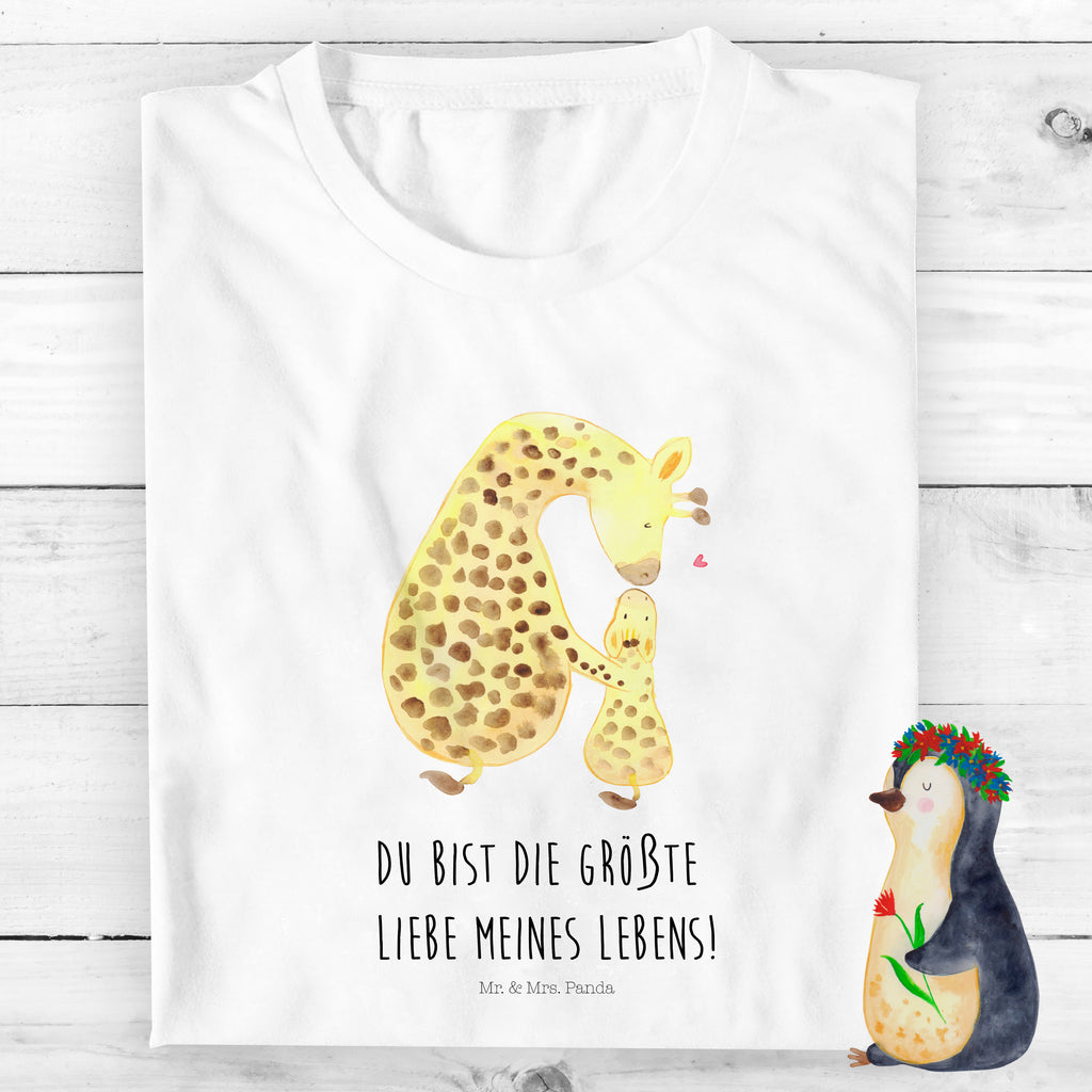 Organic Kinder T-Shirt Giraffe Kind Kinder T-Shirt, Kinder T-Shirt Mädchen, Kinder T-Shirt Jungen, Afrika, Wildtiere, Giraffe, Kind, Mutter, Mama, Tochter, Sohn, Lieblingsmensch