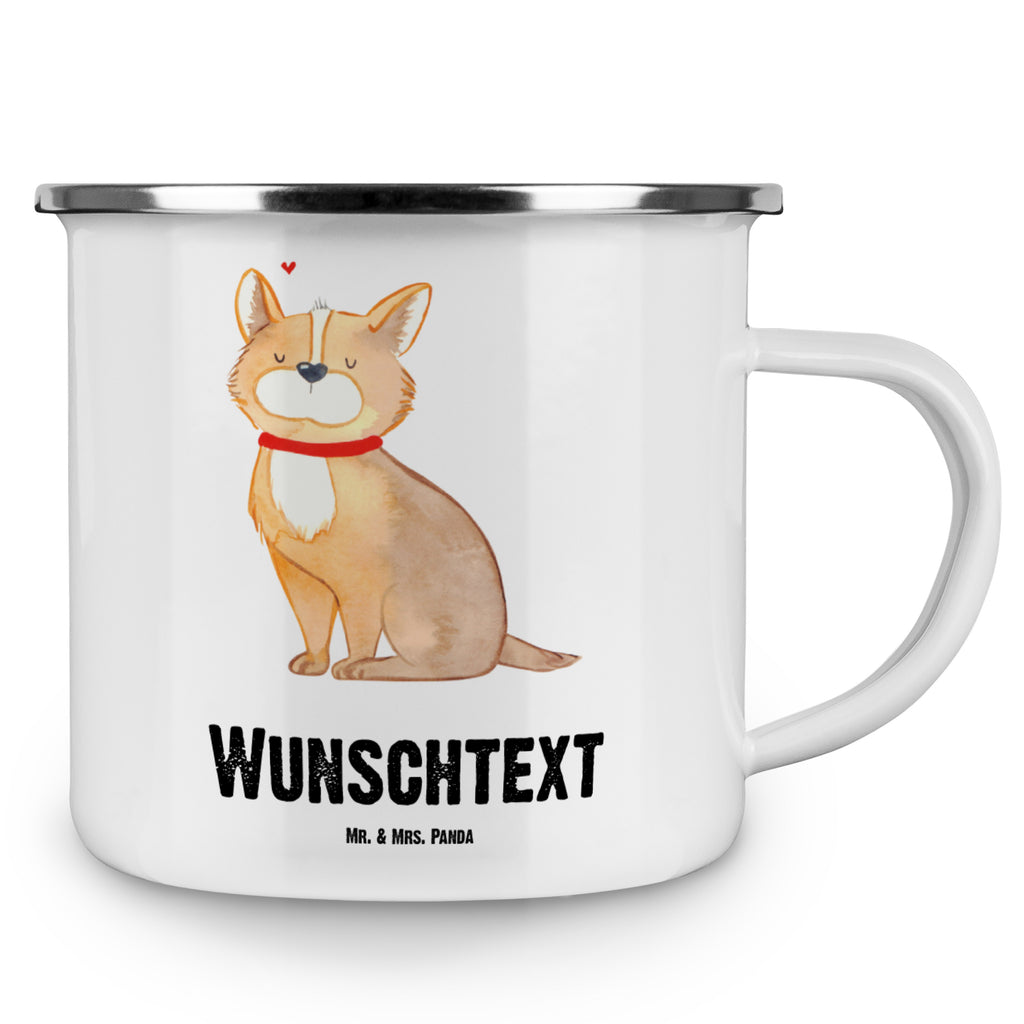 Personalisierte Emaille Tasse Hundeglück Emaille Tasse personalisiert, Emaille Tasse mit Namen, Campingtasse personalisiert, Namenstasse, Campingtasse bedrucken, Campinggeschirr personalsisert, tasse mit namen, personalisierte tassen, personalisierte tasse, tasse selbst gestalten, tasse bedrucken, tassen bedrucken, Hund, Hundemotiv, Haustier, Hunderasse, Tierliebhaber, Hundebesitzer, Sprüche, Corgie, Hundeliebe, Spruch, Hundemama, Liebe