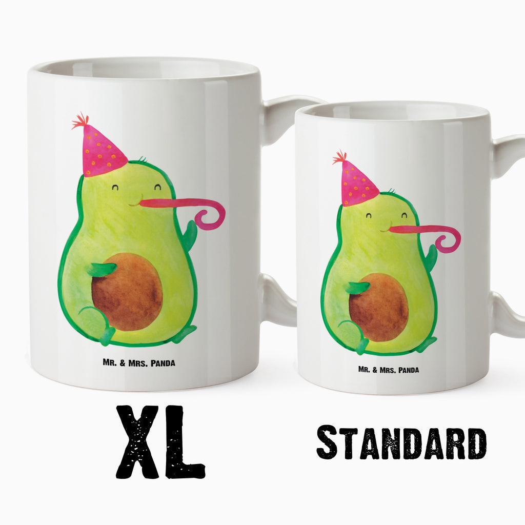 XL Tasse Avocado Birthday XL Tasse, Große Tasse, Grosse Kaffeetasse, XL Becher, XL Teetasse, spülmaschinenfest, Jumbo Tasse, Groß, Avocado, Veggie, Vegan, Gesund