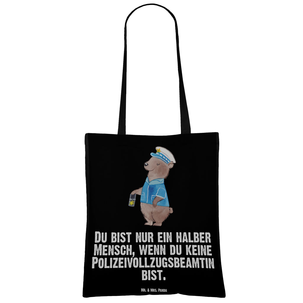 Tragetasche Polizeivollzugsbeamtin mit Herz Beuteltasche, Beutel, Einkaufstasche, Jutebeutel, Stoffbeutel, Tasche, Shopper, Umhängetasche, Strandtasche, Schultertasche, Stofftasche, Tragetasche, Badetasche, Jutetasche, Einkaufstüte, Laptoptasche, Beruf, Ausbildung, Jubiläum, Abschied, Rente, Kollege, Kollegin, Geschenk, Schenken, Arbeitskollege, Mitarbeiter, Firma, Danke, Dankeschön, Polizeivollzugsbeamte, Polizistin, Polizei