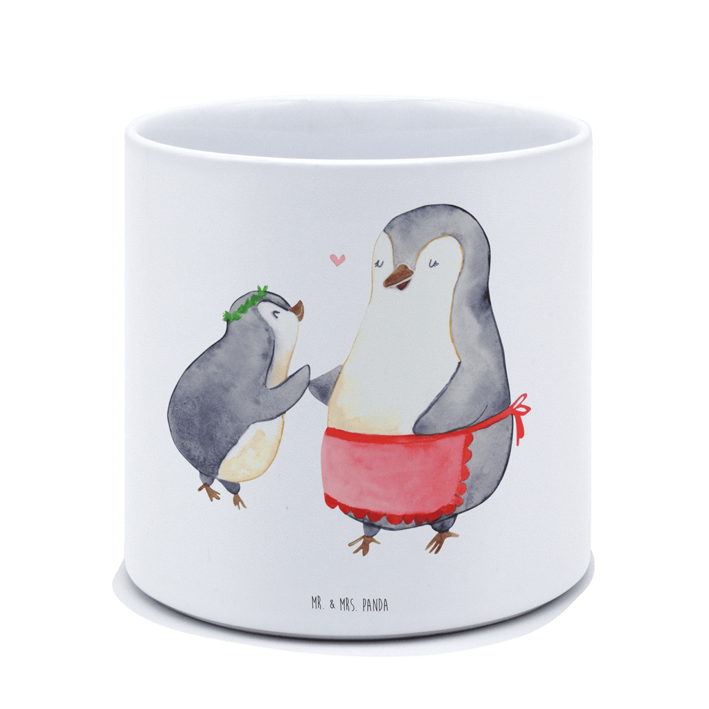 XL Blumentopf Pinguin mit Kind Bumentopf, Xl Blumentopf, Blumentopf Gross, Übertopf, Pflanztopf, Keramiktopf, Kräutertopf, Topf, Pflanzkübel, Blumenübertopf, Familie, Vatertag, Muttertag, Bruder, Schwester, Mama, Papa, Oma, Opa, Geschenk, Mami, Mutti, Mutter, Geburststag