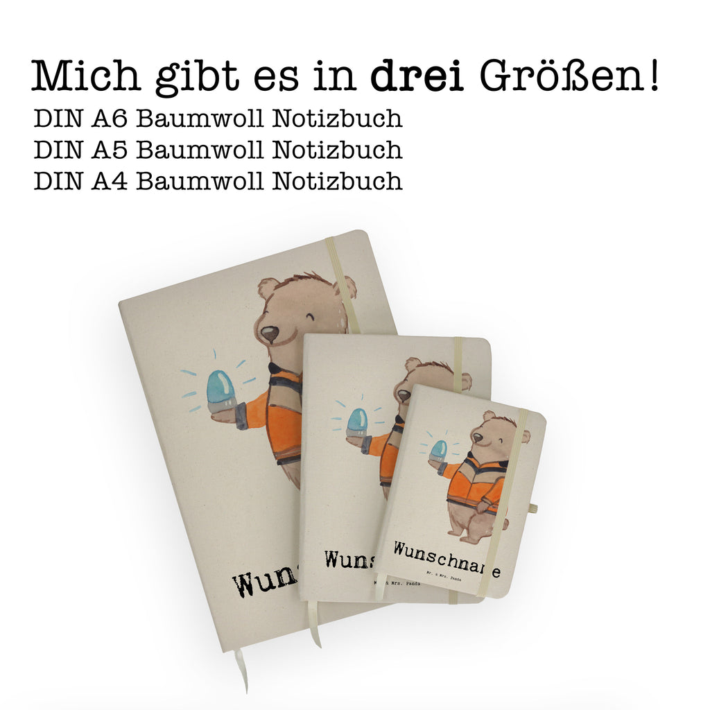 DIN A4 Personalisiertes Notizbuch Rettungssanitäter mit Herz Personalisiertes Notizbuch, Notizbuch mit Namen, Notizbuch bedrucken, Personalisierung, Namensbuch, Namen, Beruf, Ausbildung, Jubiläum, Abschied, Rente, Kollege, Kollegin, Geschenk, Schenken, Arbeitskollege, Mitarbeiter, Firma, Danke, Dankeschön