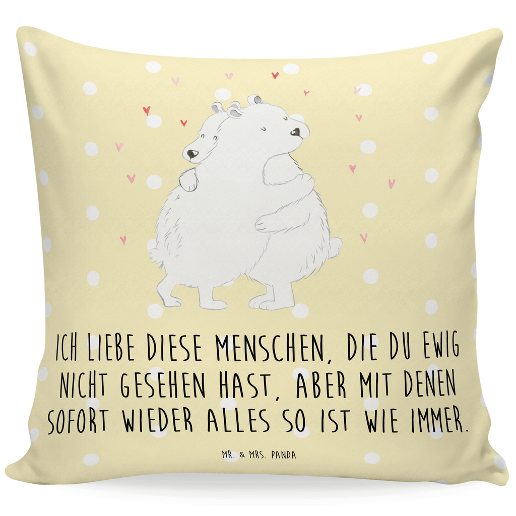 40x40 Kissen Eisbär Umarmen Kissenhülle, Kopfkissen, Sofakissen, Dekokissen, Motivkissen, sofakissen, sitzkissen, Kissen, Kissenbezüge, Kissenbezug 40x40, Kissen 40x40, Kissenhülle 40x40, Zierkissen, Couchkissen, Dekokissen Sofa, Sofakissen 40x40, Dekokissen 40x40, Kopfkissen 40x40, Kissen 40x40 Waschbar, Tiermotive, Gute Laune, lustige Sprüche, Tiere