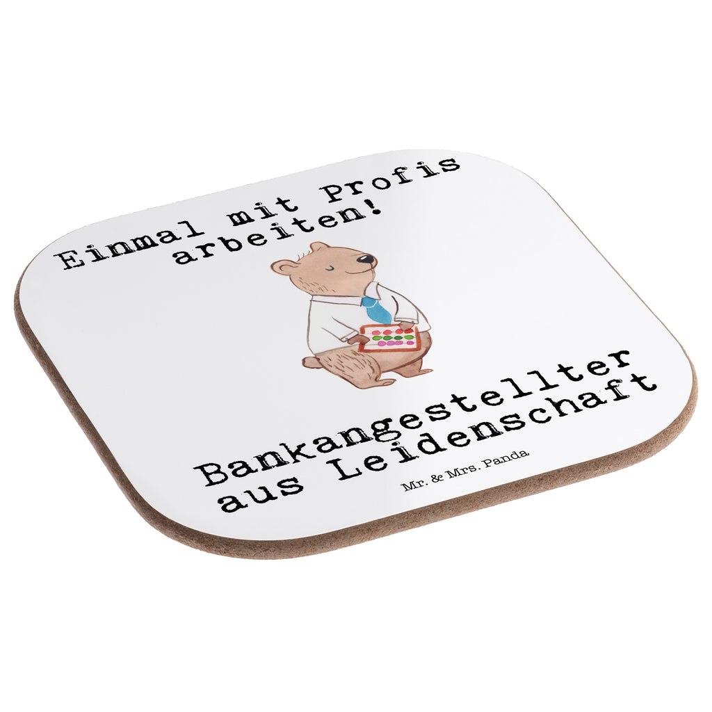 Quadratische Untersetzer Bankangestellter aus Leidenschaft Untersetzer, Bierdeckel, Glasuntersetzer, Untersetzer Gläser, Getränkeuntersetzer, Untersetzer aus Holz, Untersetzer für Gläser, Korkuntersetzer, Untersetzer Holz, Holzuntersetzer, Tassen Untersetzer, Untersetzer Design, Beruf, Ausbildung, Jubiläum, Abschied, Rente, Kollege, Kollegin, Geschenk, Schenken, Arbeitskollege, Mitarbeiter, Firma, Danke, Dankeschön, Bankangestellter, Bankfachmann, Bänker, Bankberater