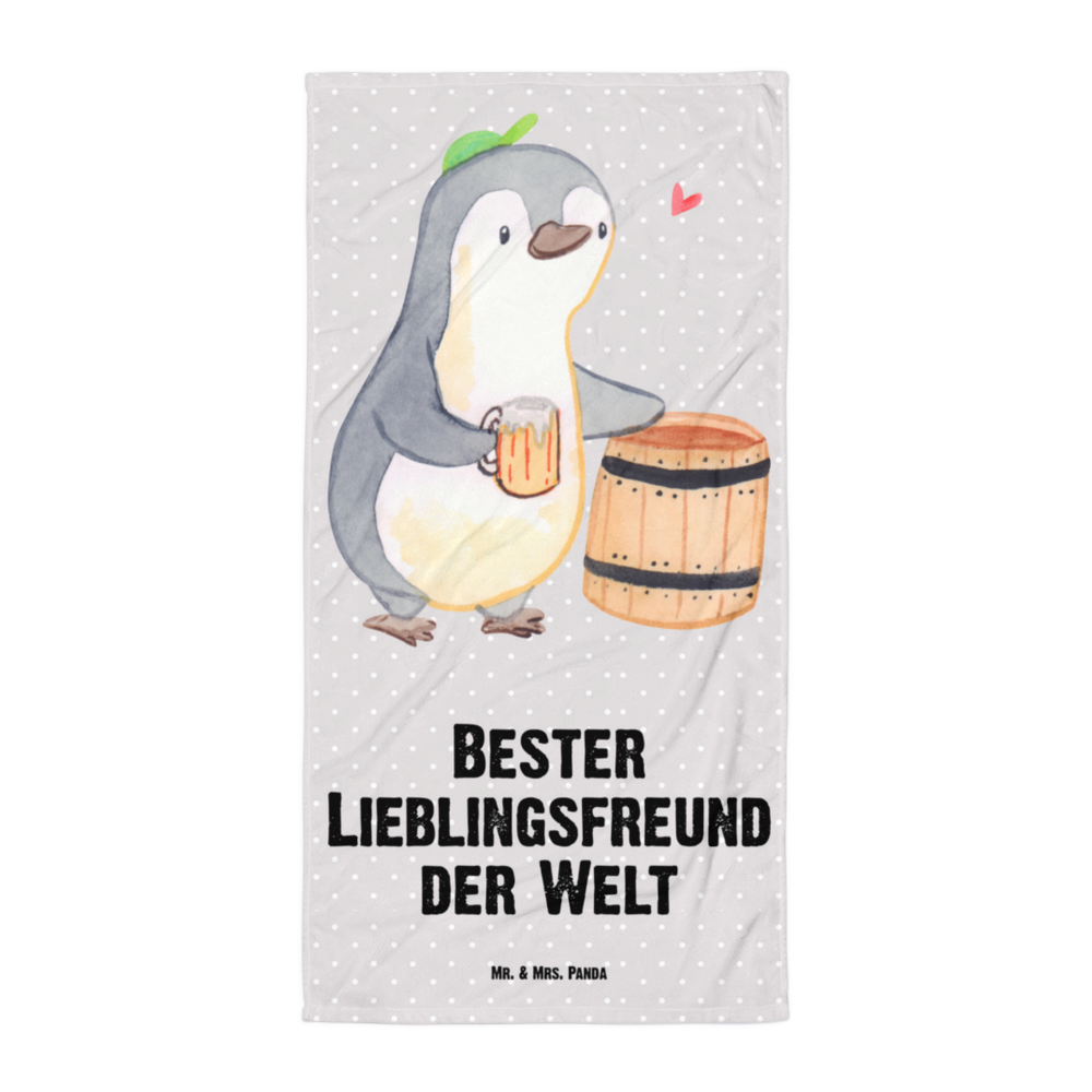 XL Badehandtuch Pinguin Bester Lieblingsfreund der Welt Handtuch, Badetuch, Duschtuch, Strandtuch, Saunatuch, für, Dankeschön, Geschenk, Schenken, Geburtstag, Geburtstagsgeschenk, Geschenkidee, Danke, Bedanken, Mitbringsel, Freude machen, Geschenktipp, Lieblingsfreund, Freund, Partner, Lieblingsmensch, Lieblings Mensch, Liebling, Bae, bester Freund, Liebe, Herz, Love