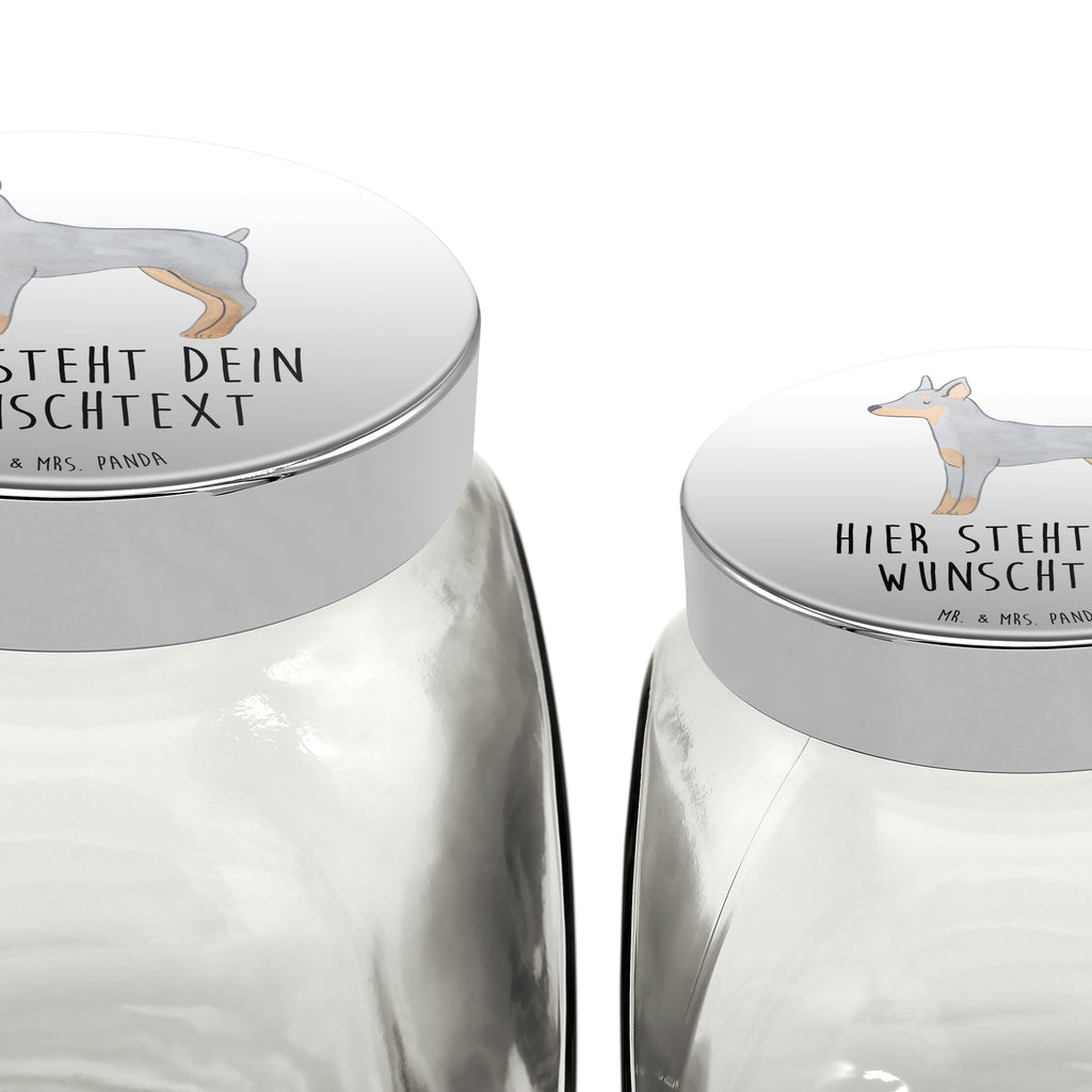 Personalisiertes Leckerli Glas Dobermann Pinscher Moment Personalisiertes Leckerli Glas, Personalisiertes Leckerliglas, Personalisiertes Leckerli Glas Hund, Personalisiertes Leckerli Glas Katze, Personalisierte Leckerli Dose, Personalisierter Hundeleckerlies Behälter, Hund, Hunderasse, Rassehund, Hundebesitzer, Geschenk, Tierfreund, Schenken, Welpe, Dobermann Pinscher