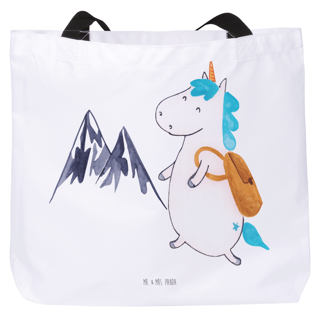 Shopper Einhorn Bergsteiger Beutel, Einkaufstasche, Tasche, Strandtasche, Einkaufsbeutel, Shopper, Schultasche, Freizeittasche, Tragebeutel, Schulbeutel, Alltagstasche, Einhorn, Einhörner, Einhorn Deko, Pegasus, Unicorn, Bergsteiger, Abenteuer, Berge, Abenteurer, Weltenbummler, Weltreise, Reisen, Urlaub, Entdecker