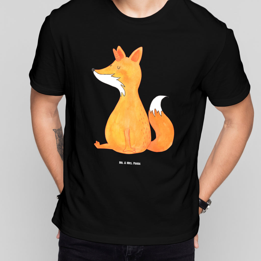 T-Shirt Standard Fuchshörnchen Wunsch T-Shirt, Shirt, Tshirt, Lustiges T-Shirt, T-Shirt mit Spruch, Party, Junggesellenabschied, Jubiläum, Geburstag, Herrn, Damen, Männer, Frauen, Schlafshirt, Nachthemd, Sprüche, Einhorn, Einhörner, Einhorn Deko, Pegasus, Unicorn, Fuchs, Unicorns, Fuchshörnchen, Fuchshorn, Foxycorn, Füchse