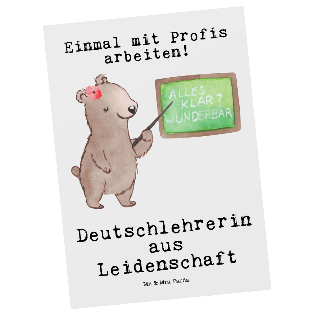 Postkarte Deutschlehrerin aus Leidenschaft Postkarte, Karte, Geschenkkarte, Grußkarte, Einladung, Ansichtskarte, Geburtstagskarte, Einladungskarte, Dankeskarte, Ansichtskarten, Einladung Geburtstag, Einladungskarten Geburtstag, Beruf, Ausbildung, Jubiläum, Abschied, Rente, Kollege, Kollegin, Geschenk, Schenken, Arbeitskollege, Mitarbeiter, Firma, Danke, Dankeschön, Deutschlehrerin, Deutschunterricht, Schule, Grundschule