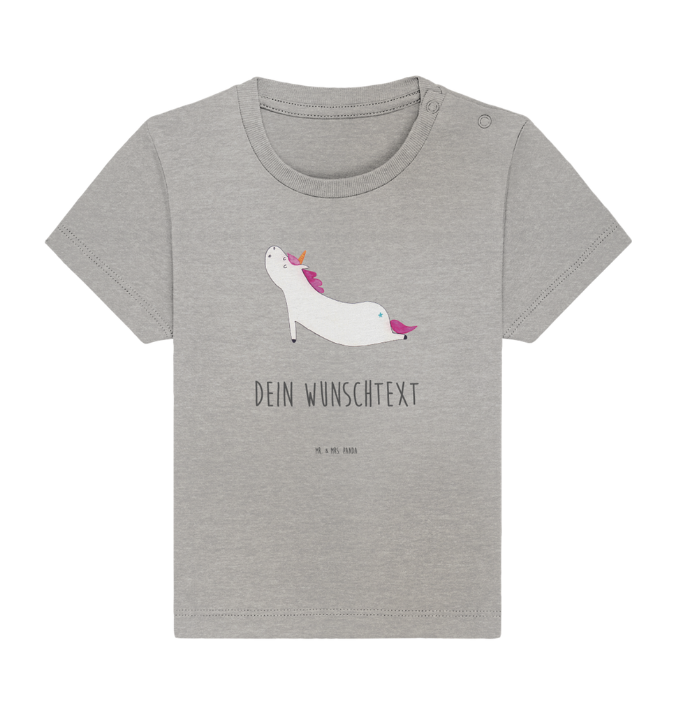 Personalisiertes Baby Shirt Einhorn Yoga Personalisiertes Baby T-Shirt, Personalisiertes Jungen Baby T-Shirt, Personalisiertes Mädchen Baby T-Shirt, Personalisiertes Shirt, Einhorn, Einhörner, Einhorn Deko, Pegasus, Unicorn, Yoga, Namaste, Achtsamkeit, Entspannung, Joga, Yogamatte, Sport, lustig, witzig, süß