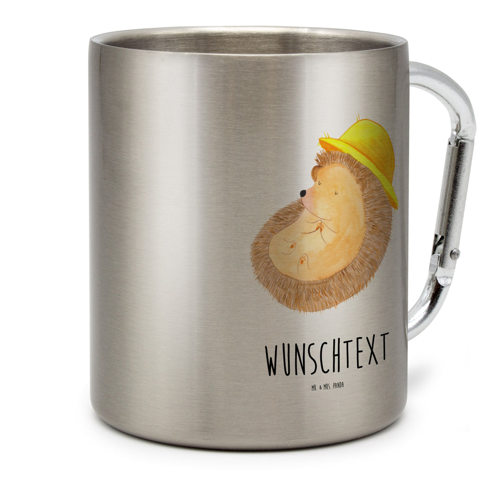 Personalisierter Edelstahlbecher Igel betet Personalisierte Edelstahltasse, Personalisierter Edelstahlbecher, Personalisierter Outdoor Becher, Personalisierte Outdoor Tasse, Tiermotive, Gute Laune, lustige Sprüche, Tiere, Igel, Igel mit Hut, Sonnenhut, Gott, Amen, beten, Leben, Dankbarkeit, Dankbar sein, dankbar, genießen