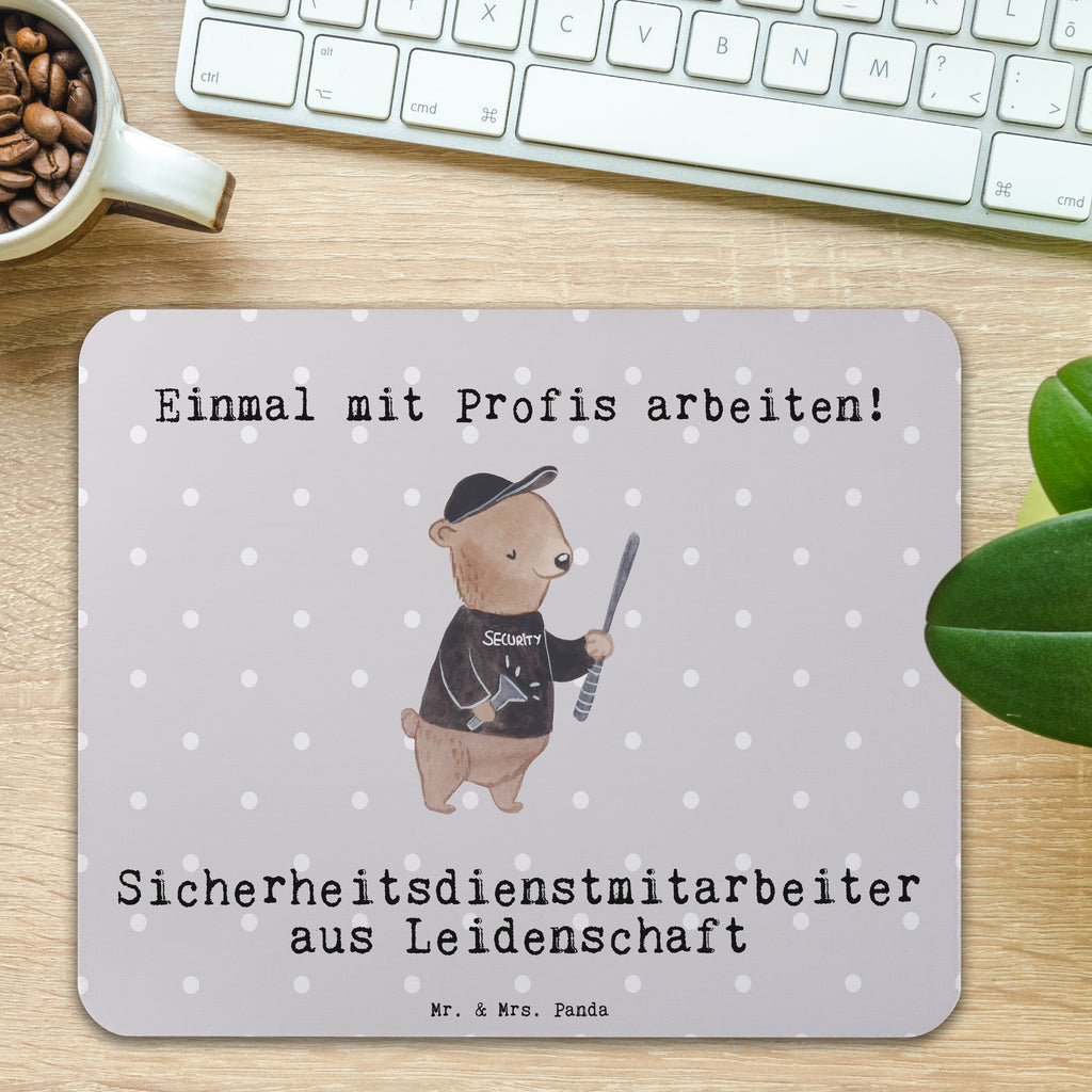 Mauspad Sicherheitsdienstmitarbeiter aus Leidenschaft Mousepad, Computer zubehör, Büroausstattung, PC Zubehör, Arbeitszimmer, Mauspad, Einzigartiges Mauspad, Designer Mauspad, Mausunterlage, Mauspad Büro, Beruf, Ausbildung, Jubiläum, Abschied, Rente, Kollege, Kollegin, Geschenk, Schenken, Arbeitskollege, Mitarbeiter, Firma, Danke, Dankeschön