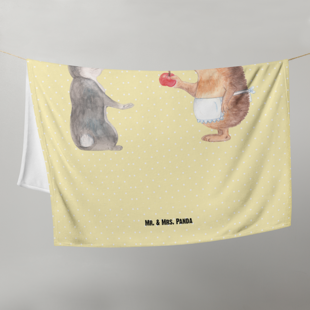 Babydecke Liebe ist nie ohne Schmerz Babydecke, Babygeschenk, Geschenk Geburt, Babyecke Kuscheldecke, Krabbeldecke, Tiermotive, Gute Laune, lustige Sprüche, Tiere, Igel und Hase, Igel, Hase, Liebe Spruch, Liebeskummer Geschenk, Herzschmerz, Trösten, Trennungsschmerz, Spruch romantisch