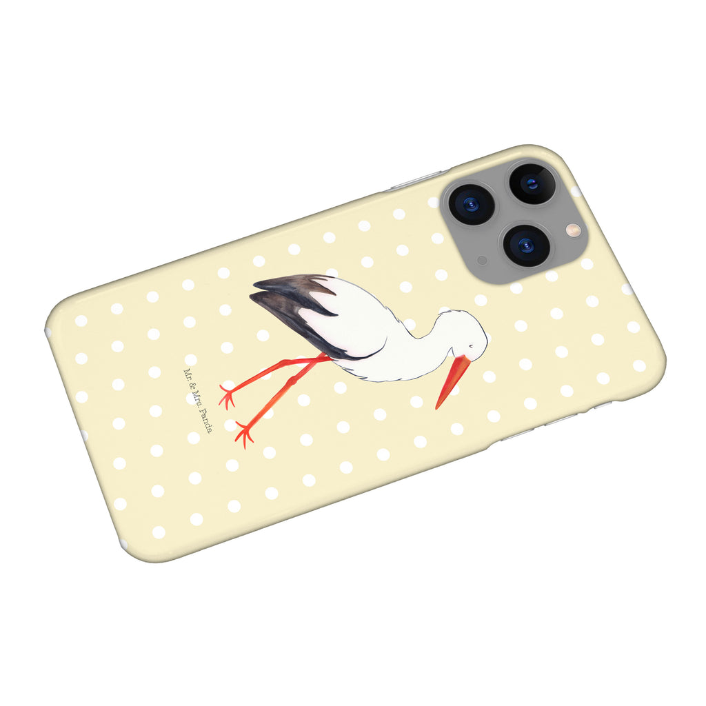 Handyhülle Storch Handyhülle, Handycover, Cover, Handy, Hülle, Iphone 10, Iphone X, Tiermotive, Gute Laune, lustige Sprüche, Tiere, Storch, Störche, Schwangerschaft, Geburt, Mutter, Mütter, Mutter werden, Schwanger, Babybauch, Baby