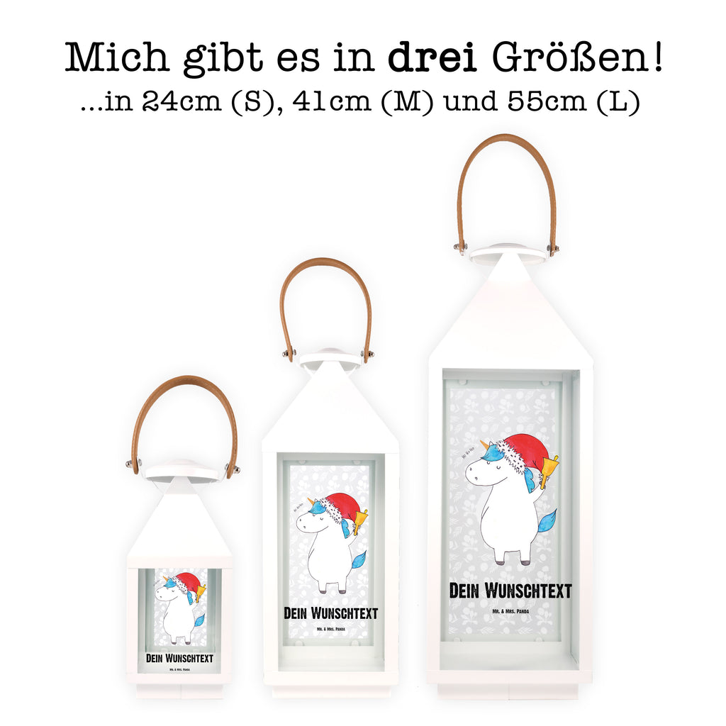 Personalisierte Deko Laterne Einhorn Weihnachtsmann Gartenlampe, Gartenleuchte, Gartendekoration, Gartenlicht, Laterne kleine Laternen, XXL Laternen, Laterne groß, Einhorn, Einhörner, Einhorn Deko, Pegasus, Unicorn, Gin, Schokolade, Schoki, Weihnachten, Weihnachtsmann, Nikolaus, Wunschzettel, Wunschliste, Feenstaub