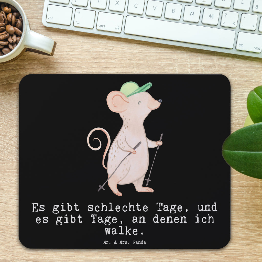 Mauspad Maus Walking Tage Mousepad, Computer zubehör, Büroausstattung, PC Zubehör, Arbeitszimmer, Mauspad, Einzigartiges Mauspad, Designer Mauspad, Mausunterlage, Mauspad Büro, Geschenk, Sport, Sportart, Hobby, Schenken, Danke, Dankeschön, Auszeichnung, Gewinn, Sportler, Walking, Walken, schnelles Gehen, Spazieren gehen