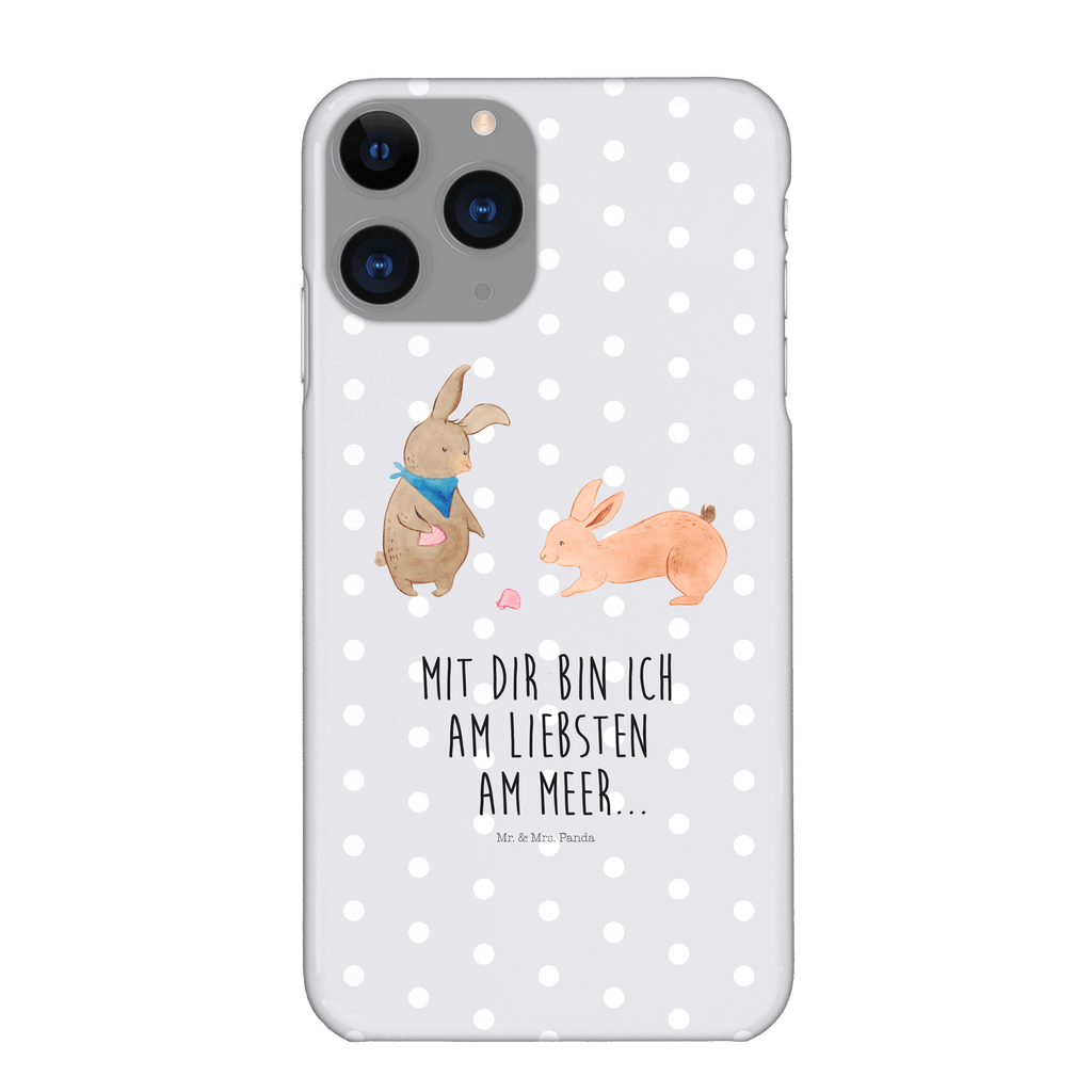 Handyhülle Hasen Muschel Handyhülle, Handycover, Cover, Handy, Hülle, Iphone 10, Iphone X, Familie, Vatertag, Muttertag, Bruder, Schwester, Mama, Papa, Oma, Opa, Hasen, beste Freundin, Freundin, Freundinnen, best friends, BFF, Muscheln sammeln, Muscheln, Meer