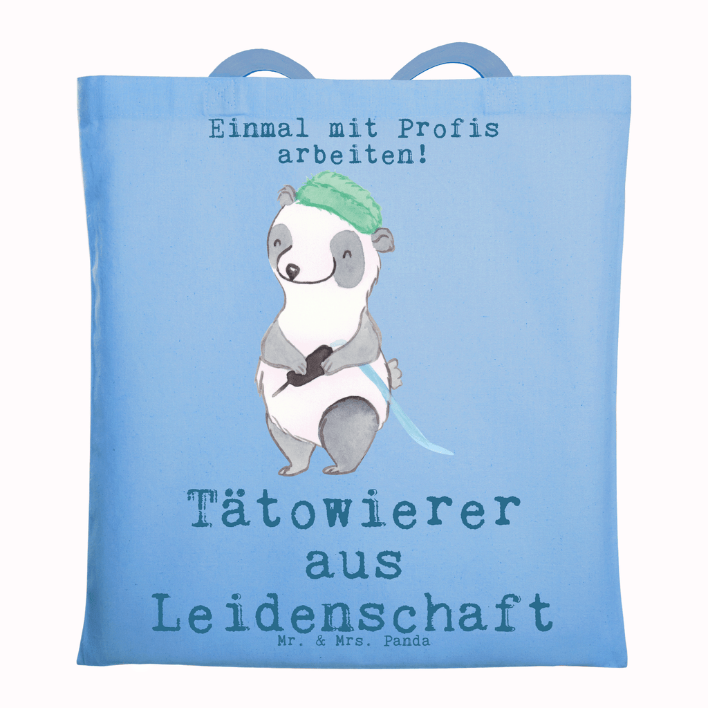 Tragetasche Tätowierer aus Leidenschaft Beuteltasche, Beutel, Einkaufstasche, Jutebeutel, Stoffbeutel, Tasche, Shopper, Umhängetasche, Strandtasche, Schultertasche, Stofftasche, Tragetasche, Badetasche, Jutetasche, Einkaufstüte, Laptoptasche, Beruf, Ausbildung, Jubiläum, Abschied, Rente, Kollege, Kollegin, Geschenk, Schenken, Arbeitskollege, Mitarbeiter, Firma, Danke, Dankeschön