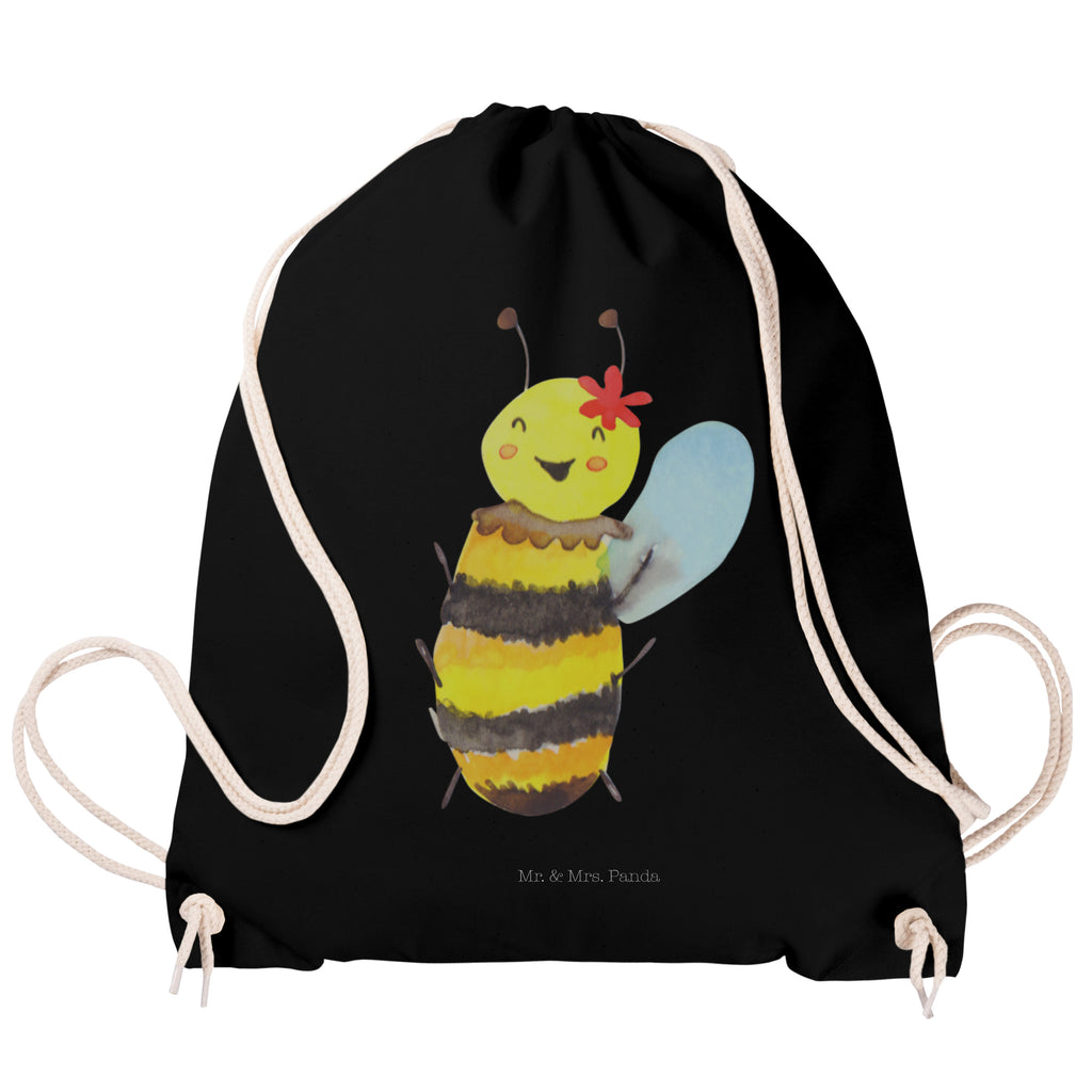 Sportbeutel Biene Happy Sportbeutel, Turnbeutel, Beutel, Sporttasche, Tasche, Stoffbeutel, Sportbeutel Kinder, Gymsack, Beutel Rucksack, Kleine Sporttasche, Sportzubehör, Turnbeutel Baumwolle, Biene, Wespe, Hummel