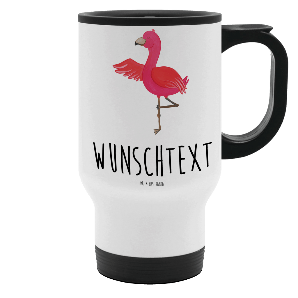 Personalisierter Thermobecher Flamingo Yoga Personalisierter Thermobecher, Personalisierter To Go Becher, Personalisierte Thermotasse, Personalisierter Kaffeebecher, Personalisierter Isolierbecher, Thermobecher personalisieren, Thermobecher mit Namen, Thermobecher selbst gestalten, Wunschname, Spülmaschinenfest, Bedrucken, Isolierbecher mit Namen, Isolierbecher selbst gestalten, Thermotasse personalisieren, Thermotasse mit Namen, Flamingo, Vogel, Yoga, Namaste, Achtsamkeit, Yoga-Übung, Entspannung, Ärger, Aufregen, Tiefenentspannung