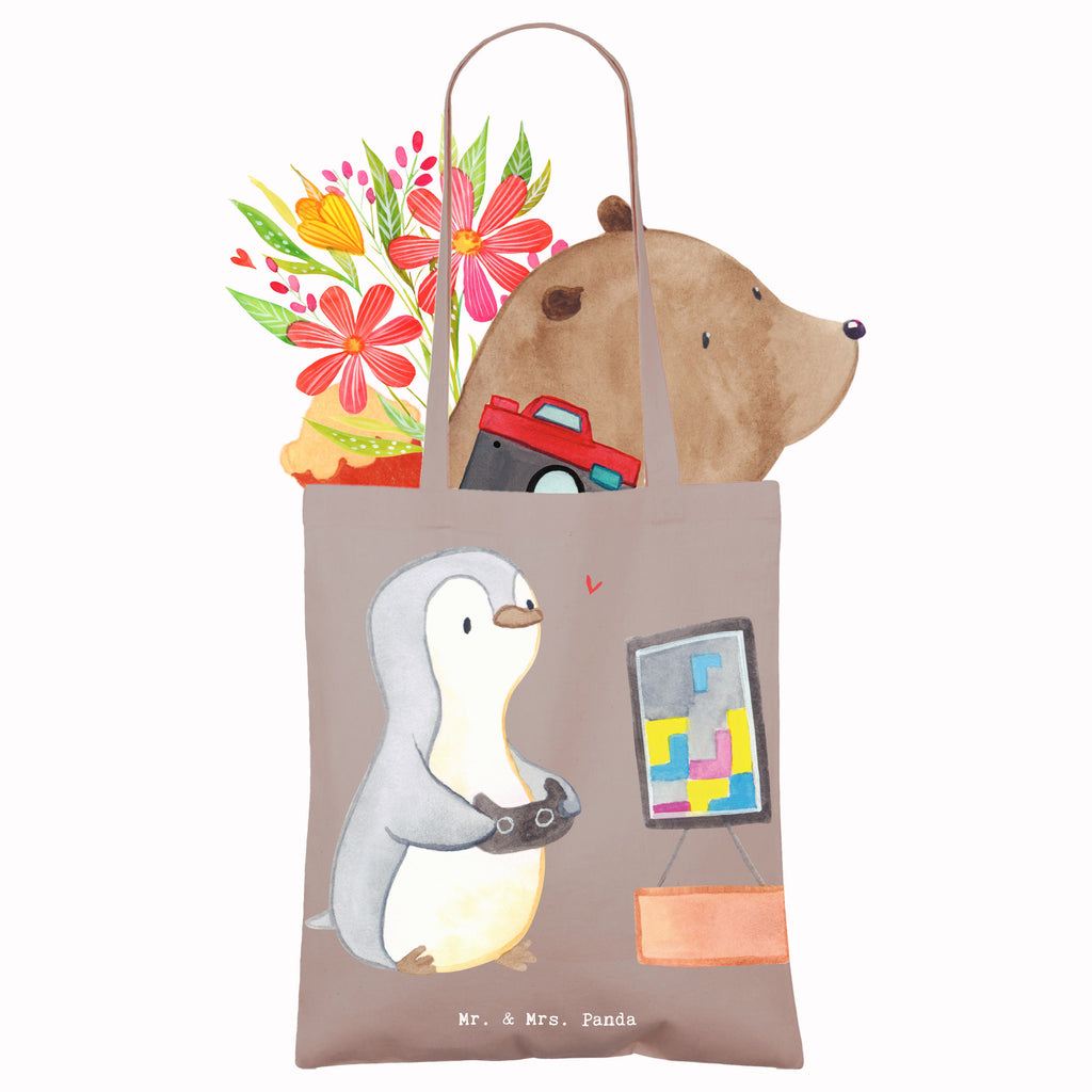 Tragetasche Pinguin Zocken Medizin Beuteltasche, Beutel, Einkaufstasche, Jutebeutel, Stoffbeutel, Tasche, Shopper, Umhängetasche, Strandtasche, Schultertasche, Stofftasche, Tragetasche, Badetasche, Jutetasche, Einkaufstüte, Laptoptasche, Geschenk, Sport, Sportart, Hobby, Schenken, Danke, Dankeschön, Auszeichnung, Gewinn, Sportler, Zocken, Gaming, Videospiele, Videogames