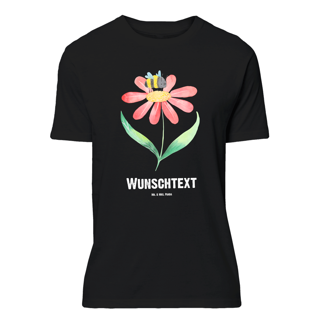 Personalisiertes T-Shirt Hummel Blume T-Shirt Personalisiert, T-Shirt mit Namen, T-Shirt mit Aufruck, Männer, Frauen, Wunschtext, Bedrucken, Tiermotive, Gute Laune, lustige Sprüche, Tiere, Hummel, Blume, Wespe, Flauschig, Natur, Feld, Hummeln, Biene