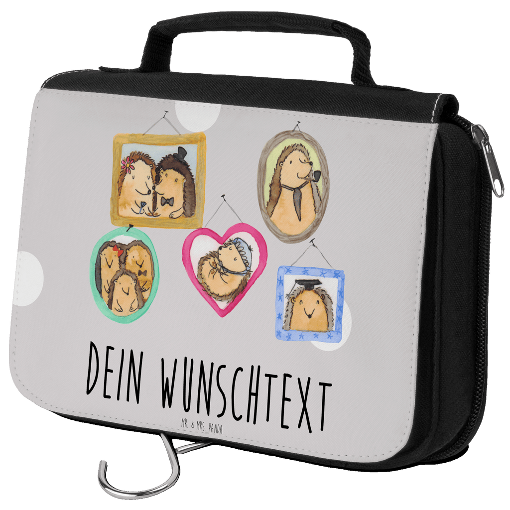 Personalisierter Kulturbeutel Igel Familie Personalisierter Kulturbeutel, Personalisierte Waschtasche, Personalisierte Kosmetiktasche, Damen, Herren, Personalisierte Aufbewahrungstasche, Personalisierte Schminktasche, Personalisierter Kosmetikbeutel, Personalisierter Organizer, Personalisierte Kulturtasche, Personalisierte Schminkutensil, Personalisierung, Wunschtext, Wunschname, Selbst bedrucken, Kulturbeutel mit Namen, Familie, Vatertag, Muttertag, Bruder, Schwester, Mama, Papa, Oma, Opa, Liebe, Igel, Bilder, Zusammenhalt, Glück