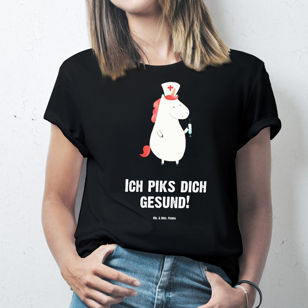 T-Shirt Standard Einhorn Krankenschwester T-Shirt, Shirt, Tshirt, Lustiges T-Shirt, T-Shirt mit Spruch, Party, Junggesellenabschied, Jubiläum, Geburstag, Herrn, Damen, Männer, Frauen, Schlafshirt, Nachthemd, Sprüche, Einhorn, Einhörner, Einhorn Deko, Pegasus, Unicorn, Krankenschwester Geschenk, Krankenpfleger Geschenk, Krankenpflegerin, Krankenschwester Dankeschön, Krankenhaus, Ärztin Geschenk