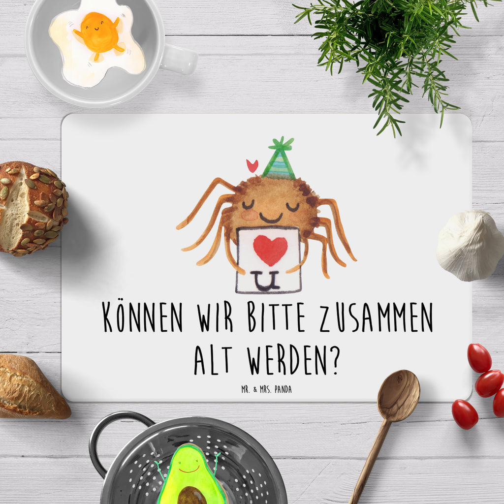 Tischset Spinne Agathe Brief Tischset, Tischuntersetzer, Platzset, Tischsets abwaschbar, Tischunterlage, Spinne Agathe, Spinne, Agathe, Videos, Merchandise, Liebesbeweis, Ich Liebe dich, Heiratsantrag, Verliebt, Liebespaar, Liebesgeschenk, Treuebeweis, Treuetest