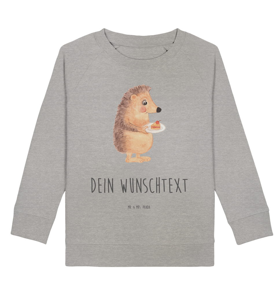 Personalisierter Kinder Pullover Igel mit Kuchenstück Personalisierter Kinder Pullover, Personalisiertes Kinder Sweatshirt, Jungen, Mädchen, Tiermotive, Gute Laune, lustige Sprüche, Tiere, Igel, Essen Spruch, Kuchen, Backen Geschenk, Kuchen backen, Einladung Party, Geburtstagskuchen, Torte