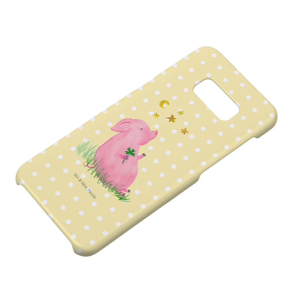 Handyhülle Schwein Glück Handyhülle, Handycover, Cover, Handy, Hülle, Iphone 10, Iphone X, Tiermotive, Gute Laune, lustige Sprüche, Tiere, Glücksschwein. Glück, Schwein, Schweinchen, Sterne, Sernchen, Ziele, Träume, Motivation, Glücksbringer