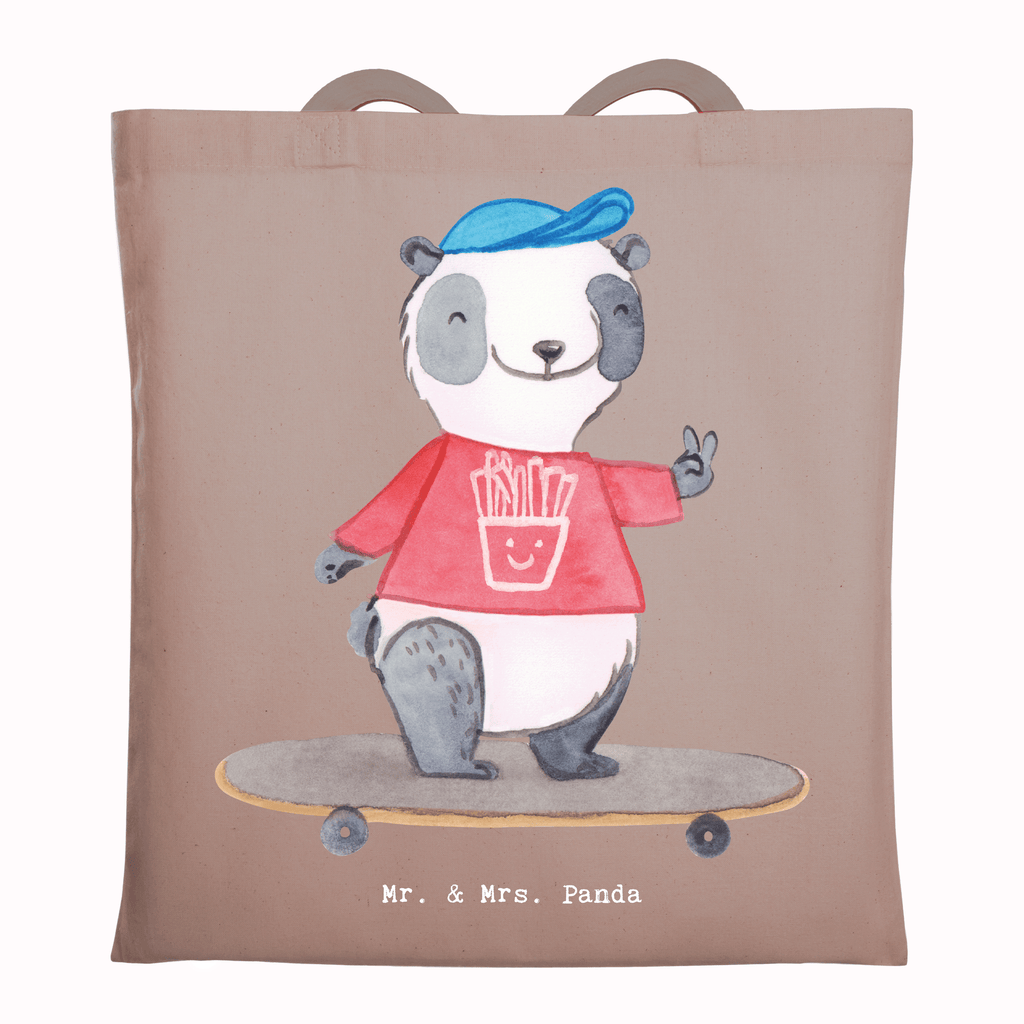 Tragetasche Panda Longboard fahren Tage Beuteltasche, Beutel, Einkaufstasche, Jutebeutel, Stoffbeutel, Tasche, Shopper, Umhängetasche, Strandtasche, Schultertasche, Stofftasche, Tragetasche, Badetasche, Jutetasche, Einkaufstüte, Laptoptasche, Geschenk, Sport, Sportart, Hobby, Schenken, Danke, Dankeschön, Auszeichnung, Gewinn, Sportler, Longboard fahren, Skaten