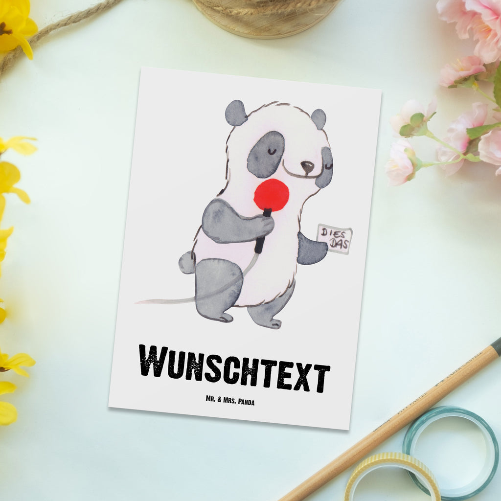 Personalisierte Postkarte Pressereferent mit Herz Postkarte mit Namen, Postkarte bedrucken, Postkarte mit Wunschtext, Postkarte personalisierbar, Geschenkkarte mit Namen, Grußkarte mit Namen, Karte mit Namen, Einladung mit Namen, Ansichtskarte mit Namen, Geschenkkarte mit Wunschtext, Grußkarte mit Wunschtext, Karte mit Wunschtext, Einladung mit Wunschtext, Ansichtskarte mit Wunschtext, Beruf, Ausbildung, Jubiläum, Abschied, Rente, Kollege, Kollegin, Geschenk, Schenken, Arbeitskollege, Mitarbeiter, Firma, Danke, Dankeschön, Pressereferent, Pressemitarbeiter, Presseagentur, Studium