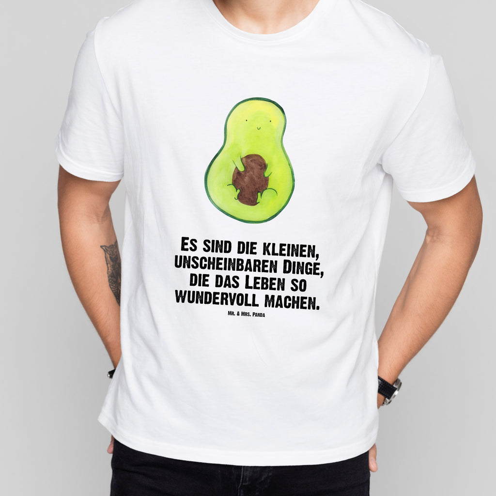 T-Shirt Standard Avocado mit Kern T-Shirt, Shirt, Tshirt, Lustiges T-Shirt, T-Shirt mit Spruch, Party, Junggesellenabschied, Jubiläum, Geburstag, Herrn, Damen, Männer, Frauen, Schlafshirt, Nachthemd, Sprüche, Avocado, Veggie, Vegan, Gesund, Avokado, Avocadokern, Kern, Pflanze, Spruch Leben