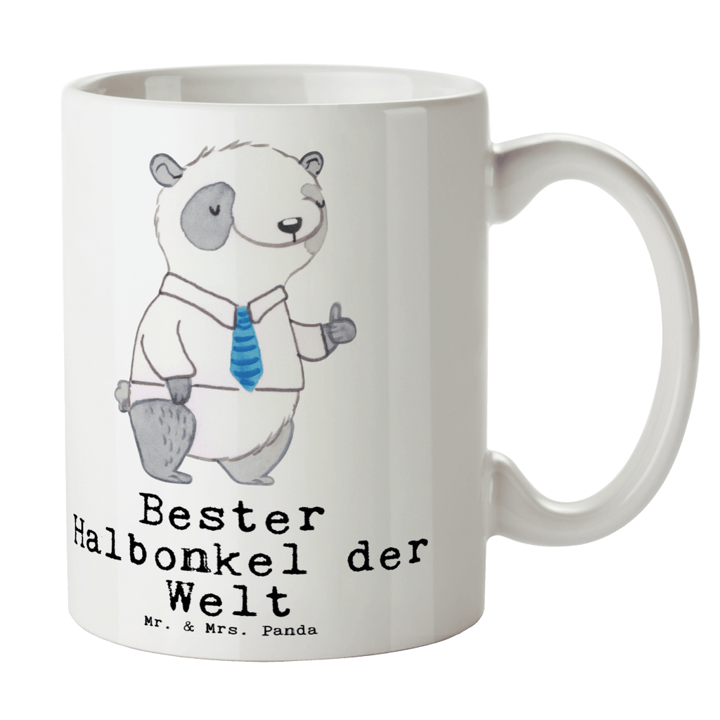 Tasse Panda Bester Halbonkel der Welt Tasse, Kaffeetasse, Teetasse, Becher, Kaffeebecher, Teebecher, Keramiktasse, Porzellantasse, Büro Tasse, Geschenk Tasse, Tasse Sprüche, Tasse Motive, Kaffeetassen, Tasse bedrucken, Designer Tasse, Cappuccino Tassen, Schöne Teetassen, für, Dankeschön, Geschenk, Schenken, Geburtstag, Geburtstagsgeschenk, Geschenkidee, Danke, Bedanken, Mitbringsel, Freude machen, Geschenktipp, Onkel, bester Onkel, Halbonkel, Stiefonkel, Stief, Stiefgeschwister, Familie, Kleinigkeit