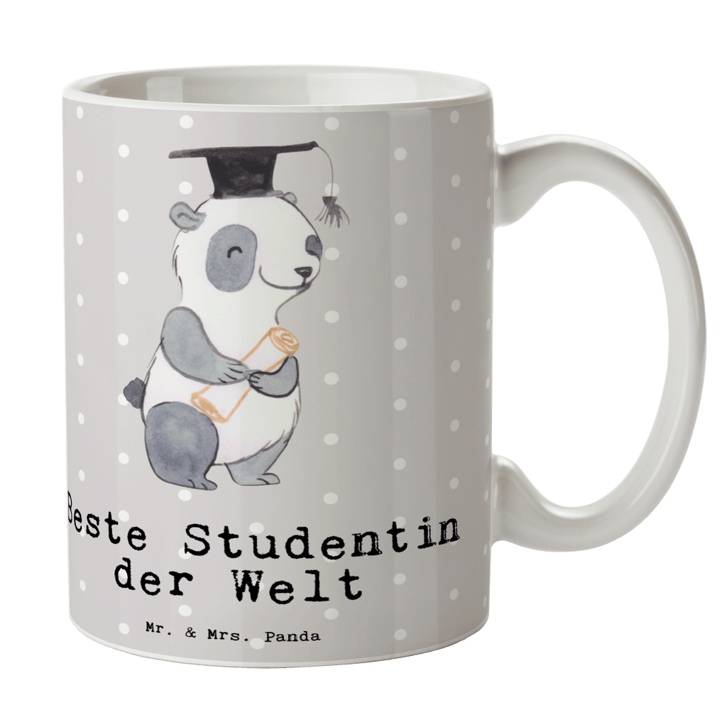 Tasse Panda Beste Studentin der Welt Tasse, Kaffeetasse, Teetasse, Becher, Kaffeebecher, Teebecher, Keramiktasse, Porzellantasse, Büro Tasse, Geschenk Tasse, Tasse Sprüche, Tasse Motive, Kaffeetassen, Tasse bedrucken, Designer Tasse, Cappuccino Tassen, Schöne Teetassen, für, Dankeschön, Geschenk, Schenken, Geburtstag, Geburtstagsgeschenk, Geschenkidee, Danke, Bedanken, Mitbringsel, Freude machen, Geschenktipp, Studentin, Studium, Tochter, Spaß, Musterschülerin, lustig, Studienabschluss, witzig, Universität, Abschluss, Alumni, Uni, Studenten, Hochschule