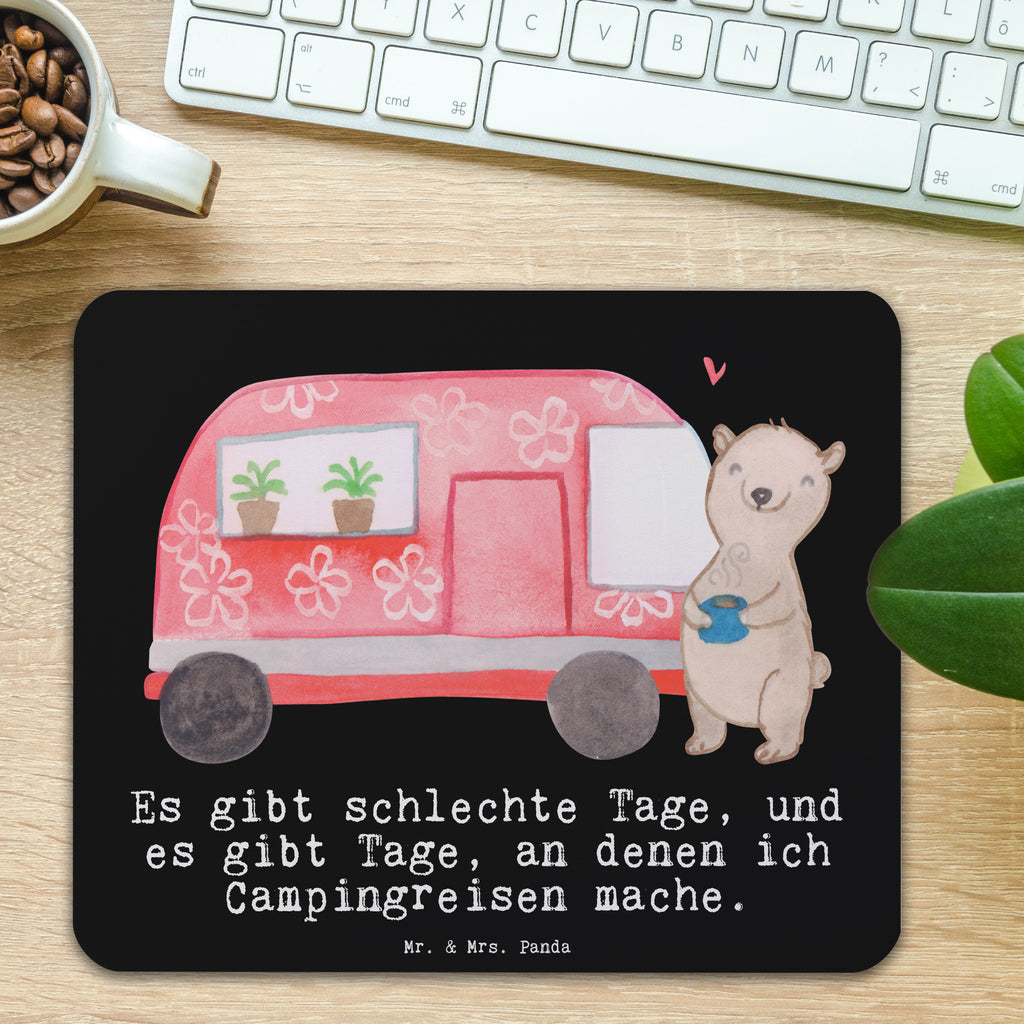 Mauspad Bär Camper Tage Mousepad, Computer zubehör, Büroausstattung, PC Zubehör, Arbeitszimmer, Mauspad, Einzigartiges Mauspad, Designer Mauspad, Mausunterlage, Mauspad Büro, Geschenk, Sport, Sportart, Hobby, Schenken, Danke, Dankeschön, Auszeichnung, Gewinn, Sportler, Camper, Campen, Zelten, Campingplatz, Wohnmobil, Roadtrip, Urlaub