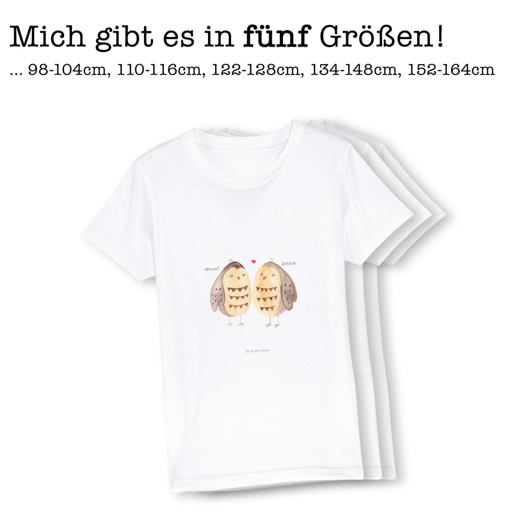 Organic Kinder T-Shirt Eulen Liebe Kinder T-Shirt, Kinder T-Shirt Mädchen, Kinder T-Shirt Jungen, Eule, Eule Deko, Liebe, Hochzeit Spruch, Owl, All you need is love, Liebe Spruch, Freundin Geschenk, Freund, Wortspiel lustig