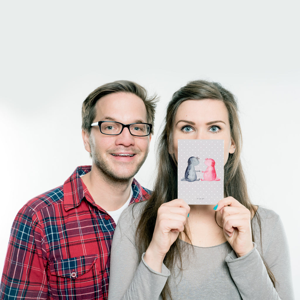 Postkarte Axolotl Liebe Postkarte, Karte, Geschenkkarte, Grußkarte, Einladung, Ansichtskarte, Geburtstagskarte, Einladungskarte, Dankeskarte, Ansichtskarten, Einladung Geburtstag, Einladungskarten Geburtstag, Axolotl, Molch, Axolot, Schwanzlurch, Lurch, Lurche, Liebe, große Liebe, Liebesbeweis, Freund, Verlobter, Ehemann, Jahrestag, Valentinstag