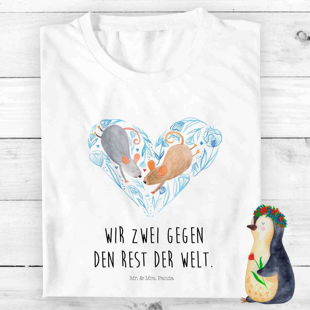 Organic Kinder T-Shirt Mäuse Herz Kinder T-Shirt, Kinder T-Shirt Mädchen, Kinder T-Shirt Jungen, Liebe, Partner, Freund, Freundin, Ehemann, Ehefrau, Heiraten, Verlobung, Heiratsantrag, Liebesgeschenk, Jahrestag, Hocheitstag, Maus, Mäuse, Liebesbotschaft, Liebesbeweis, Hochzeit, Lieblingsmensch, Gemeinsamkeit, Love, Geschenk für zwei