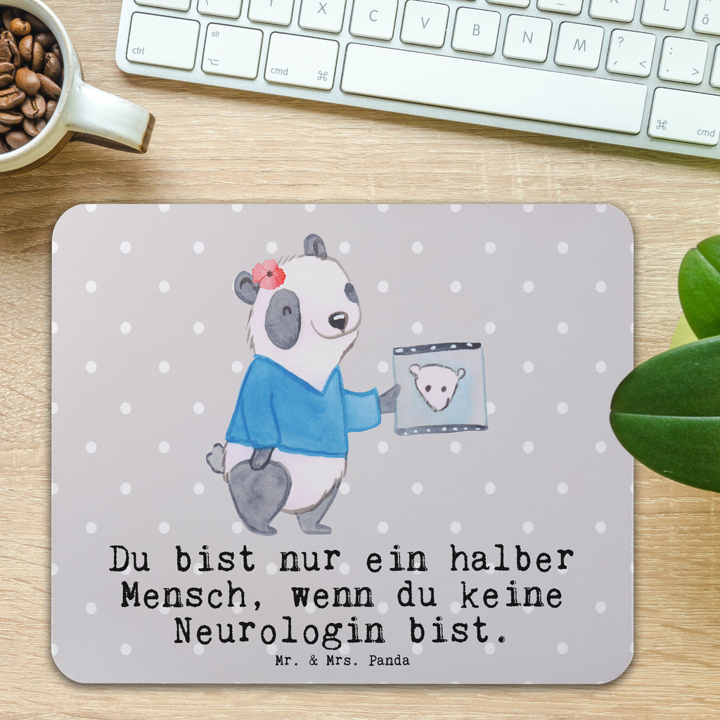 Mauspad Neurologin mit Herz Mousepad, Computer zubehör, Büroausstattung, PC Zubehör, Arbeitszimmer, Mauspad, Einzigartiges Mauspad, Designer Mauspad, Mausunterlage, Mauspad Büro, Beruf, Ausbildung, Jubiläum, Abschied, Rente, Kollege, Kollegin, Geschenk, Schenken, Arbeitskollege, Mitarbeiter, Firma, Danke, Dankeschön, Neurologin, Neurologie, Mediziner, Medizinstudium