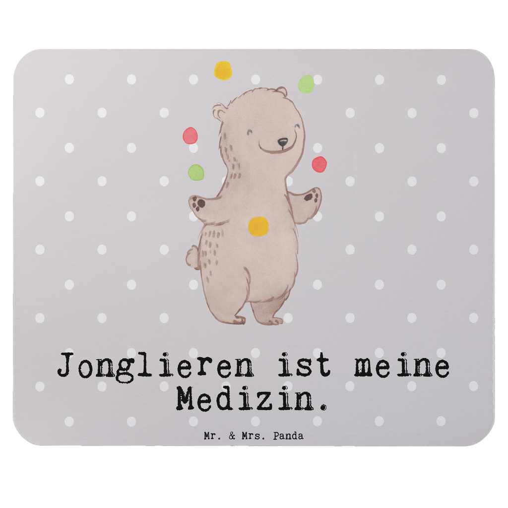 Mauspad Bär Jonglieren Medizin Mousepad, Computer zubehör, Büroausstattung, PC Zubehör, Arbeitszimmer, Mauspad, Einzigartiges Mauspad, Designer Mauspad, Mausunterlage, Mauspad Büro, Geschenk, Sport, Sportart, Hobby, Schenken, Danke, Dankeschön, Auszeichnung, Gewinn, Sportler, Jonglieren, Jongleur, Zirkus, Artistik