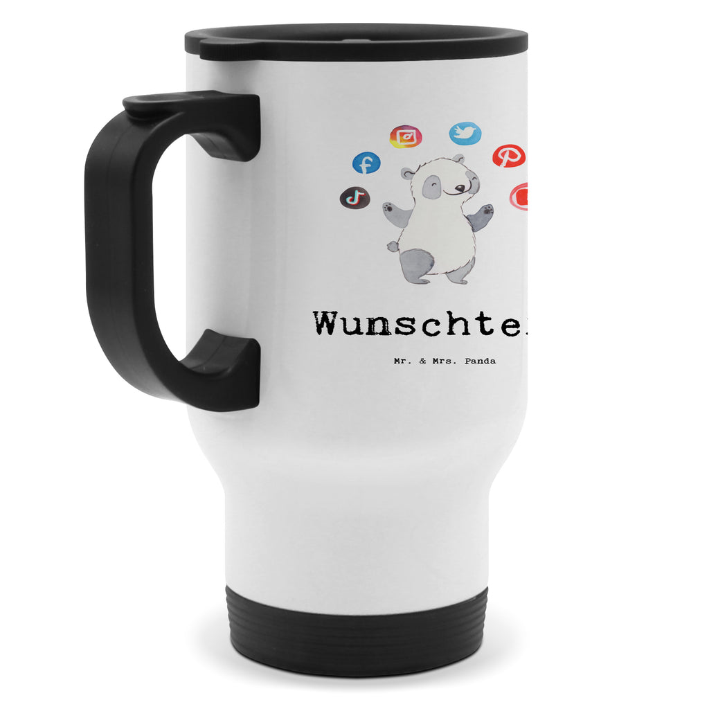 Personalisierter Thermobecher Social Media Manager mit Herz Personalisierter Thermobecher, Personalisierter To Go Becher, Personalisierte Thermotasse, Personalisierter Kaffeebecher, Personalisierter Isolierbecher, Thermobecher personalisieren, Thermobecher mit Namen, Thermobecher selbst gestalten, Wunschname, Spülmaschinenfest, Bedrucken, Isolierbecher mit Namen, Isolierbecher selbst gestalten, Thermotasse personalisieren, Thermotasse mit Namen, Beruf, Ausbildung, Jubiläum, Abschied, Rente, Kollege, Kollegin, Geschenk, Schenken, Arbeitskollege, Mitarbeiter, Firma, Danke, Dankeschön