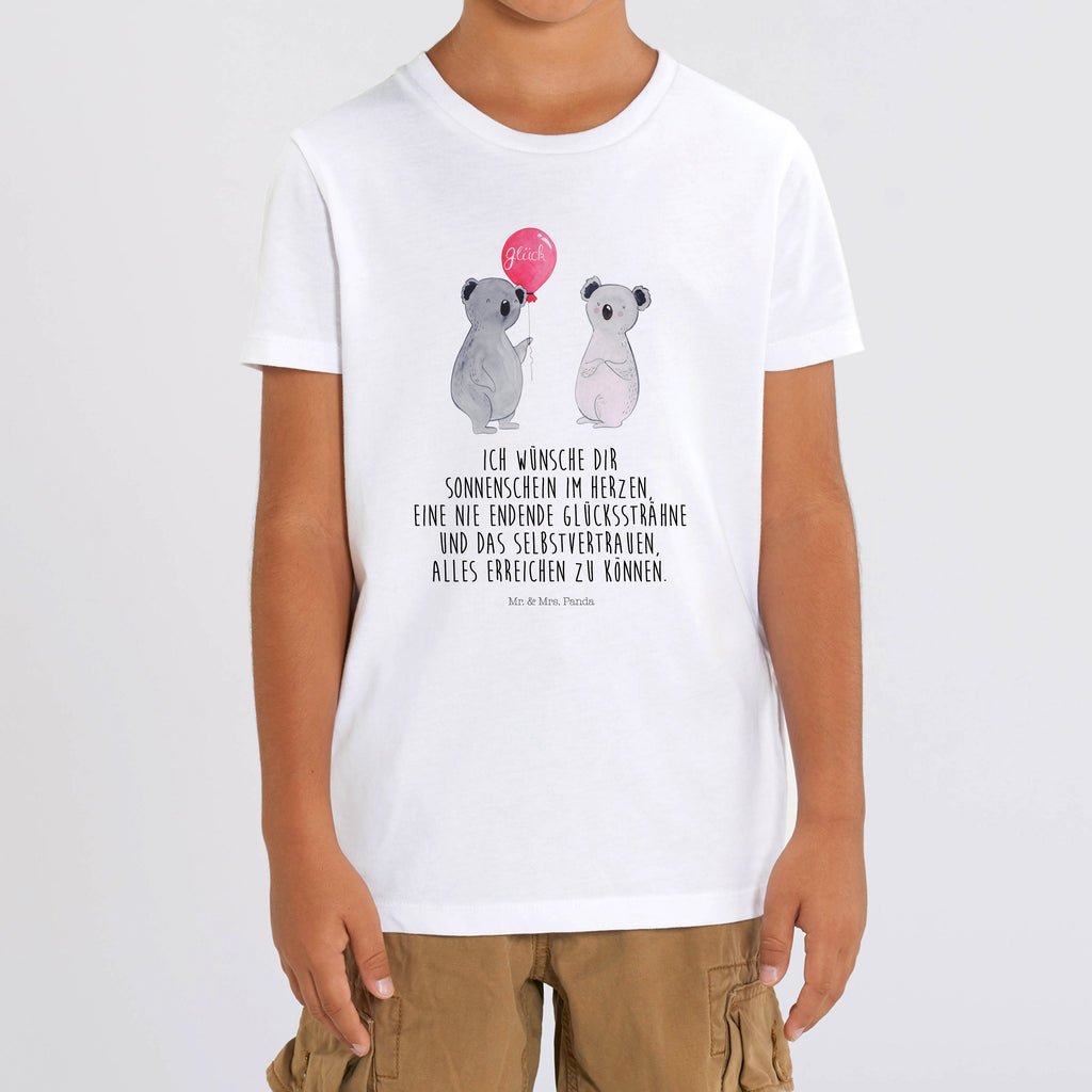 Organic Kinder T-Shirt Koala Luftballon Kinder T-Shirt, Kinder T-Shirt Mädchen, Kinder T-Shirt Jungen, Koala, Koalabär, Luftballon, Party, Geburtstag, Geschenk