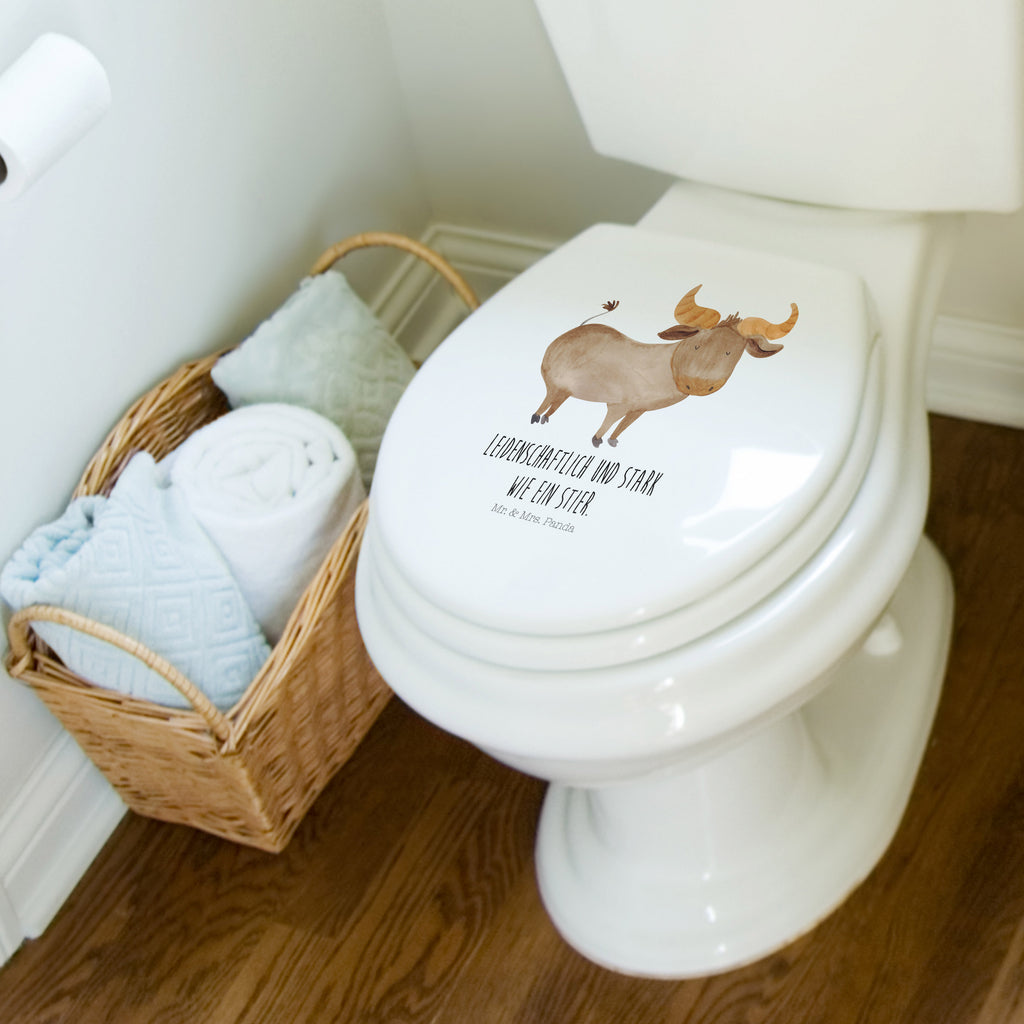 Motiv WC Sitz Sternzeichen Stier Klobrille, Klodeckel, Toilettendeckel, WC-Sitz, Toilette, Tierkreiszeichen, Sternzeichen, Horoskop, Astrologie, Aszendent, Stier, Stier Geschenk, Stier Sternzeichen, Geschenk Mai, Geschenk April, Geburtstag Mai, Geburtstag April, Rind, Ochse