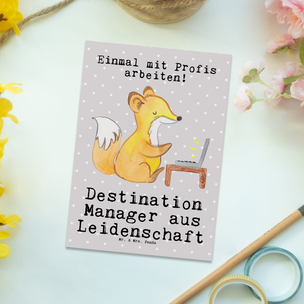 Postkarte Destination Manager aus Leidenschaft Postkarte, Karte, Geschenkkarte, Grußkarte, Einladung, Ansichtskarte, Geburtstagskarte, Einladungskarte, Dankeskarte, Ansichtskarten, Einladung Geburtstag, Einladungskarten Geburtstag, Beruf, Ausbildung, Jubiläum, Abschied, Rente, Kollege, Kollegin, Geschenk, Schenken, Arbeitskollege, Mitarbeiter, Firma, Danke, Dankeschön